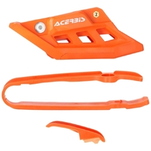 Acerbis KTM/Husqvarna/Gas Gas 85 SX/TC/MC 25-27 Orange Chain Guide & Slider Kit