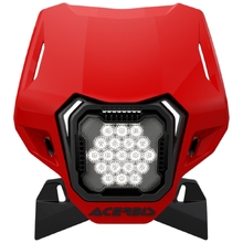 Acerbis VSL Lumen-X Universal Fit Red LED Headlight