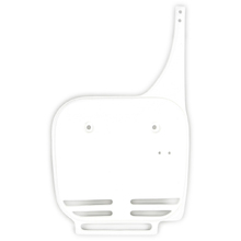 UFO Kawasaki KX60 84-04 White Front Number Plate