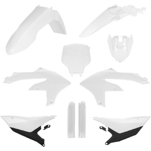 Acerbis Yamaha YZ450F 26-27 YZ250F 27 White/Black Plastics Kit