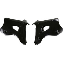 UFO KX125/250 94-98 Black Radiator Shrouds