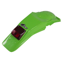 UFO Kawasaki KDX 200/220 95-03 Green Rear Fender w/ Tail Light