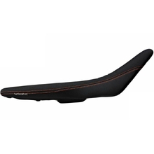 Seat Concepts KTM EXC 08-11 Comfort Low Carbon Vinyl Sides/Black Gripper Top/Orange Stitching Complete Seat