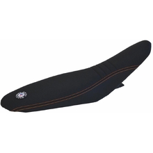 Seat Concepts KTM EXC/EXCF 11-16 Comfort Low Carbon Vinyl Sides/Black Semi-Grip Top/Orange Stitching Complete Seat