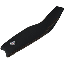 Seat Concepts KTM EXC/EXCF 17-19 Comfort Low Carbon Vinyl Sides/Black Semi-Grip Top/Orange Stitching Complete Seat