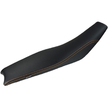 Seat Concepts KTM EXC/EXCF 17-19 Comfort Carbon Vinyl Sides/Black Gripper Top/Orange Stitching Complete Seat