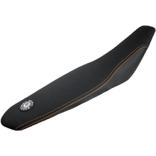 Seat Concepts KTM EXC/EXCF 20-23 Comfort Carbon Vinyl Sides/Black Gripper Top/Orange Stitching Complete Seat