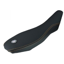 Seat Concepts KTM 690 Enduro R 08-18 Comfort Carbon Vinyl Sides/Black Gripper Top/Orange Stitching Complete Seat