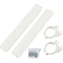 UFO Yamaha YZ125/YZ250 1989 White Fork Protectors