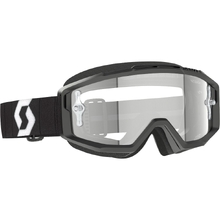 Scott Split OTG Black/White Clear Goggles