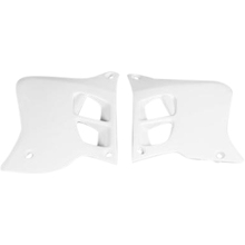 UFO Yamaha YZ 125/250 93-95 White Radiator Shrouds