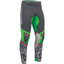 Thor 2027 Sportmode Punkd Charcoal/Green Pants