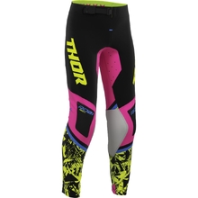Thor 2027 Sportmode Punkd Black/Fuchsia Kids Pants