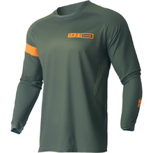 Thor 2027 Range Army/Orange Offroad Jersey