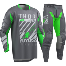 Thor 2027 Launchmode Futura Charcoal/Green Gear Set