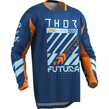 Thor 2027 Launchmode Futura Navy/Orange Jersey