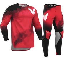 Thor 2026 Sportmode Carbon Black/Red Gear Set