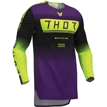 Thor 2026 Sportmode Geo Black/Purple Jersey