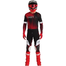 Thor 2027 Sportmode Vanish Black/Red Gear Combo