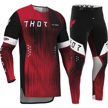 Thor 2027 Sportmode Vanish Black/Red Gear Set