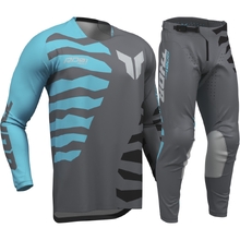 Thor 2027 Launchmode Shredder Charcoal/Aqua Gear Set