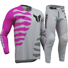 Thor 2027 Launchmode Shredder Grey/Fuchsia Gear Set