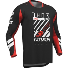 Thor 2027 Launchmode Futura Black/Red Jersey