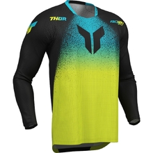 Thor 2027 Launchmode Air Darkside Black/Acid Jersey