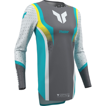 Thor 2026 Sportmode Velocity Grey/Aqua Womens Jersey