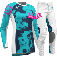 Thor 2026 Launchmode Bleach White/Aqua Womens Gear Set