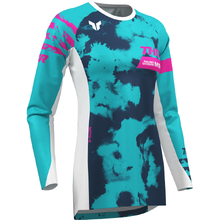 Thor 2026 Launchmode Bleach White/Aqua Womens Jersey