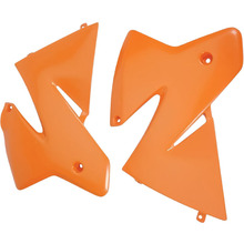 UFO KTM 125-380 98-00 Orange Radiator Shrouds