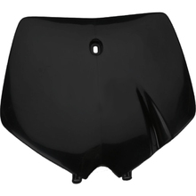 UFO KTM SX/EXC Black Front Number Plate