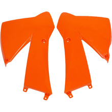 UFO KTM 85 SX 04-05 Orange Radiator Shrouds