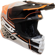 ProGrip 3080 Grey/Black/Orange Helmet