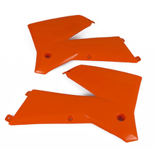 UFO KTM SX 05-06 EXC 05-07 Orange Radiator Shrouds
