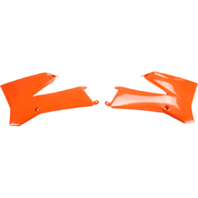 UFO KTM 85 SX 06-12 Orange Radiator Shrouds