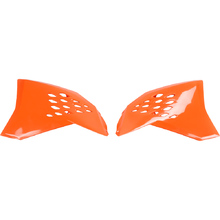 UFO KTM SX/SX-F 07-10 EXC/EXC-F 08-11 Orange Radiator Shrouds