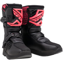 Fly Racing 2027 Maverik Black/Pink Kids Boots