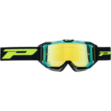 ProGrip Vista 3303 Yellow/Black/Green Clear Lens Goggles
