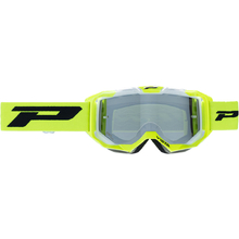 ProGrip Vista 3303 Silver/Fluro Yellow/White Clear Lens Goggles