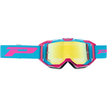 ProGrip Vista 3303 Yellow/Light Blue Clear Lens Goggles