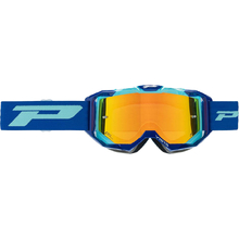 ProGrip Vista 3303 Orange/Blue/Turquoise Clear Lens Goggles