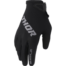 Thor 2027 Ridemode Static Black Gloves