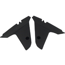UFO Husqvarna TC/TE 09-13 Black Lower Radiator Shrouds