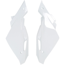 UFO Husqvarna CR/WR125 09-13 White Side Panels