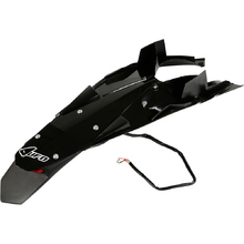 UFO Husqvarna TC/TE449-511 11-13 Black Rear Fender w/ LED Tail Light