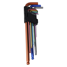 Ballards 9 Piece Coloured Ball End Allen Key Set