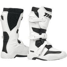Thor 2027 Blitz XR White/Black Kids Boots