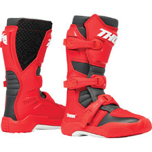 Thor 2027 Blitz XR Red/Charcoal Kids Boots